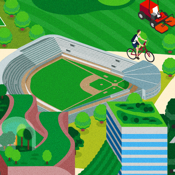 スポーツ振興・健康促進のイラスト