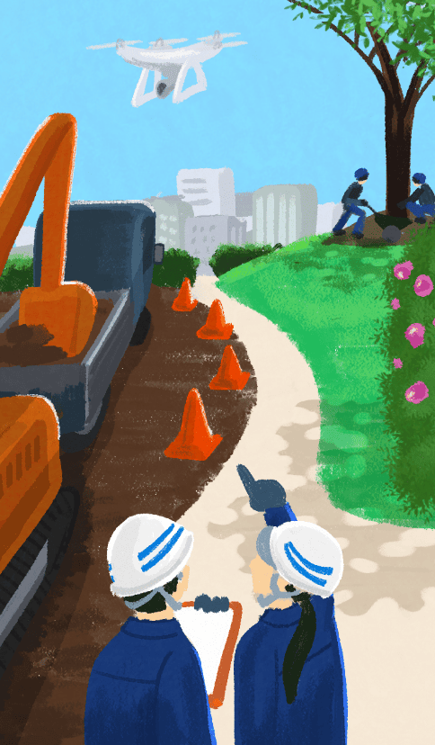 採用情報のイメージイラスト