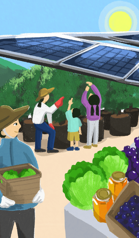 採用情報のイメージイラスト