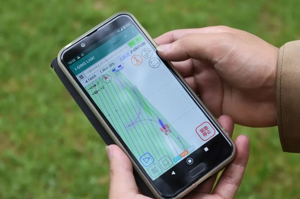 アプリでの操作